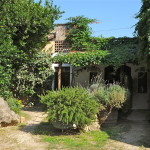 Entrance and private small garden