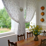 Dolmen: living room with the view