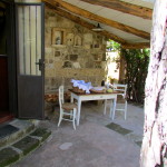 patio and entrance