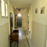 Corridor and bathroom at the end