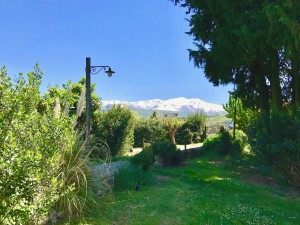 Majella view from its terrace