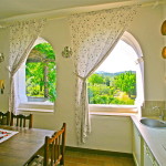 view from the living room / Kitchenette