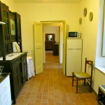 kitchen with the view on 1° bedroom