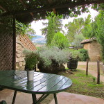 view from the apartment (mountain)