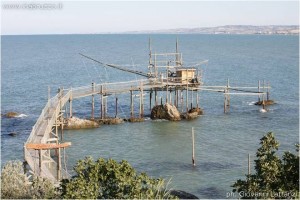 Fossacesia Marina, costa dei trabocchi, il trabocco Congarelle