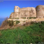 Ortona (Ch), il castello Aragonese durante i restauri,