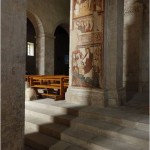 Caramanico (Pe), chiesa di San Tommaso da Varano, pitture su pilastro
