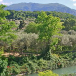 the canal with the National Park on the back