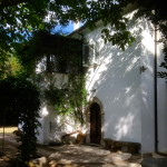 entrance and private garden