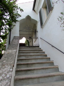 entrance and stairs